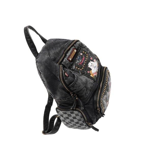 NICOLE LEE FAMILY YEARBOOK DENIM BACKPACK main image 9